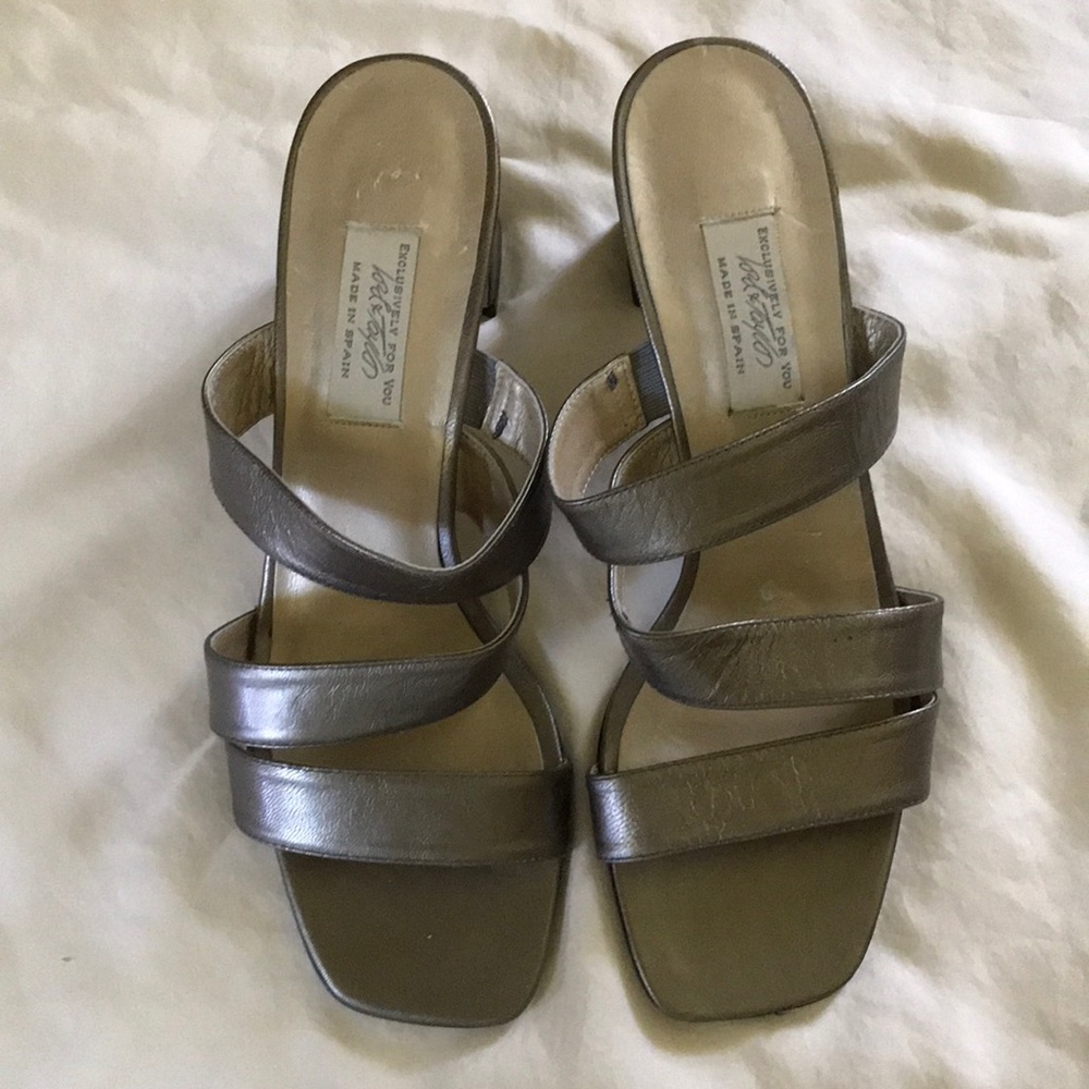 LORD & TAYLOR sandals 9M Made in Spain NEW NO BOX